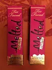Set of Two Too Faced Melted Matte Lipstick -- Bend & Snap!