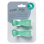 All4Ella Pram Pegs Pastel Green (2)