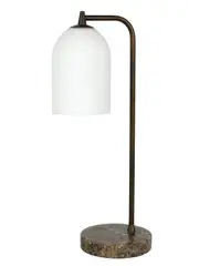 Camilla 1 Light Table Lamp in Bronze