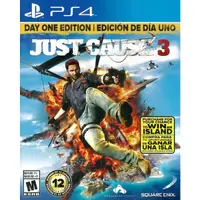 在飛比找蝦皮購物優惠-【二手遊戲】PS4 正當防衛3 JUST CAUSE 3 英