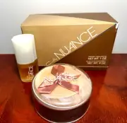 New Vintage Rare Coty NUANCE Spray Cologne & Dusting Powder Gift Set