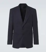 [Tom Ford] Tom Ford Wool, mohair, and silk suit jacket AU 90 blue