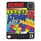 Vintage Retro Video Game Tetris Attack SNES Box Ultra-Soft Micro Fleece Blanket