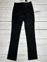 Marciano Harper Inset Legging Pants Black Ankle Side Embroidery Mesh Sz S NWT