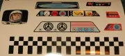 Major Matt Mason Space Station Custom Reproduction Vinyl Decals Peel/Stick