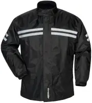 SHIELD 2PC.RAINSUIT BLK SML