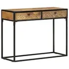 Solid Mango Wood Console Table Hall Side Accent End Hallway Table Desk vidaXL