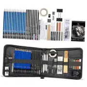 H & B 50-Pack Drawing and Art Supplies Kit - Colored Sketching Art Pencil 50PCS