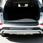 Rear Bumper Sill Cover Protector Guard for Hyundai Tucson 2016-2018 Matte Black (for: Hyundai)