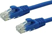 CAT6 Ethernet Patch Cable | UTP | 24AWG | LSZH | Blue | 0.25M to 5M (5 Meters)