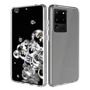 For Samsung Galaxy S20 Ultra Transparent Hard Shel Slim Polycarbonate Case Cover (Clear)