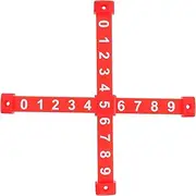 Kisangel 2pcs Foosball Score Counter Table Football Scorekeeper for Enhanced Gaming Experience Stylish Score Indicator for Board Games