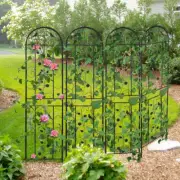 Garden Trellis for Climbing Plants Rustproof Metal for Vine Cucumber Vegetables