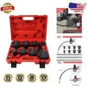 Turbocharger Leak Detection Kit with Pressure Gauge & 1-3/8" to 3-1/2" Adapters
