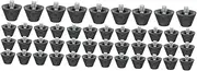 [BESPORTBLE] 50 Pcs Football Spikes Golf Shoes Spikes Ladies Running Shoes Outdoor Accessories Replaceable Shoe Spike Track Shoes Sole Nails Track Shoes Metal Spikes Track and Field Spike Soles