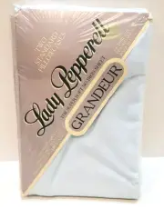 Vintage LADY PEPPERELL GRANDUER Standard Pillowcases Light Blue No-Iron NOS