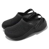 在飛比找momo購物網優惠-【Crocs】涼鞋 LiteRide 360 Clog 黑 