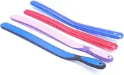 Daiilg 4PCS Animal Equine Grooming Sweat Scraper Horse Tool Accessories Kit Random Color