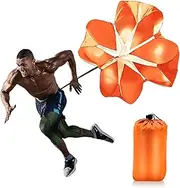 Nusogon Running Speed Training, 56 inch Speed Drills Resistance Parachute Running Sprint Chute Soccer Football Sport Speed Training