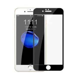 iPhone6s 6 Plus 保護貼手機滿版電鍍玻璃鋼化膜(6Plus保護貼 6SPlus保護貼)