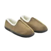 Aussie Dearhome MEN INDOOR SLIPPER HOUSE SHOES COMFORT FURPA HOME MOCCASIN
