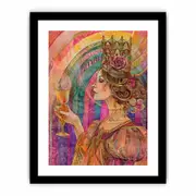 Goddess Of The Rose Canvas Print