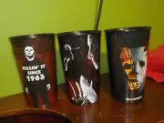 Halloween 2 Cups Michael Myers Friday the 13th Jason A Nightmare on Elm Street