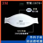 【口罩強尼】【N95口罩】3M口罩 AURA N95 1870 + 頭戴式 摺疊 防護口罩 醫療外科N95