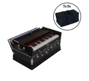 7 Stopper Double Bellows 3.25 Octave 39 Key 440Hz Harmonium With Bag