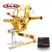 Arashi Adjustable Footrest Rearsets Fit Yamaha MT-10 FZ-10 2023-2025 MT10 FZ10