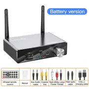 Bluetooth 5.3 Transmitter Receiver 6 IN 1 Wireless Audio 3.5mm Jack Aux Optical