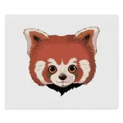 2 x 'Red Panda Face' Microfibre Lens / Glasses Cleaning Cloths (LC00028553)