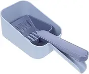 BESPORTBLE 1 Set Cat Litter Shovel Scoop Dust Clumping Indoor Cat Litter Tool Cats Cat Sand Shovel Convenient Cat Shovels Poop Filter Shovels Blue