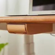 Convenient Storage Box Natural Decoration Under Desk Hidden Drawer Home Storage Stationery Container