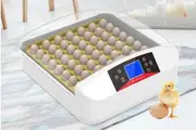 56 Eggs Incubator Fully Automatic Poultry Egg Hatcher LED Lamps