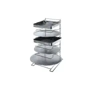 American Metalcraft 19033 10 Shelf Pizza Pan Rack