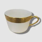 $360 Raynaud White Odyssee Gold Porcelain Tea Cup