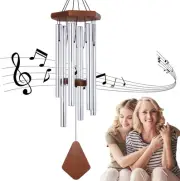 Memorial Wind Chimes for Outside, Wind Chime Outdoor Deep Tone, Sympathy Wind-Ch