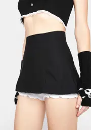 [ZEMETA] Hidden Secret Mini Skirt
