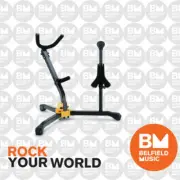 Hercules DS533BB Stand for 1xAlto/Tenor SAX & 1xSoprano SAX w/ bag - BNIB - BM