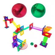 40pc Picasso Tiles Kids Marble Run Building Blocks Educational Toy Set 3y+