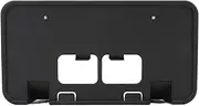 Front License Plate Bracket Weather Replacement for F 450 F 550 Super Duty 2008 2010 Adds Aesthetic Appeal with Plastic Construction and Easy Installation