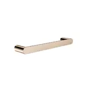 Meir Curvae Single Towel Rail 300mm Champagne MRTR-3S30N-CH