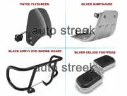 Genuine Royal Enfield Meteor 350 Engine Guard, Flyscreen, Sumpguard & Footpegs (for: Royal Enfield)