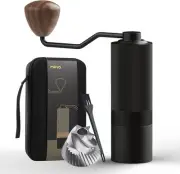 MAVO Manual Coffee Grinder, Wizard Hand Versatile, Black