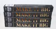 Morphe Make It Big Brush Tip Liquid Liner 4 Pack • Bold Black • 0.019 Fl Oz BNIB