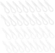 Ciieeo 200pcs Shirt Fixing Clips Lightweight Alligator Clips for Neckties Pants and Garments Smooth Edges Safe to Use for Packing and Organizing Clothes