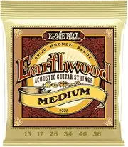 [Ernie Ball] Earthwood Medium 80/20 Bronze Acoustic Set, .013 - .056