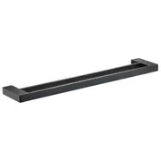 Ceram Double Towel Rail 800mm Matte Black