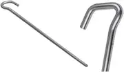 Key-Head Galvanized Steel Tent Pegs